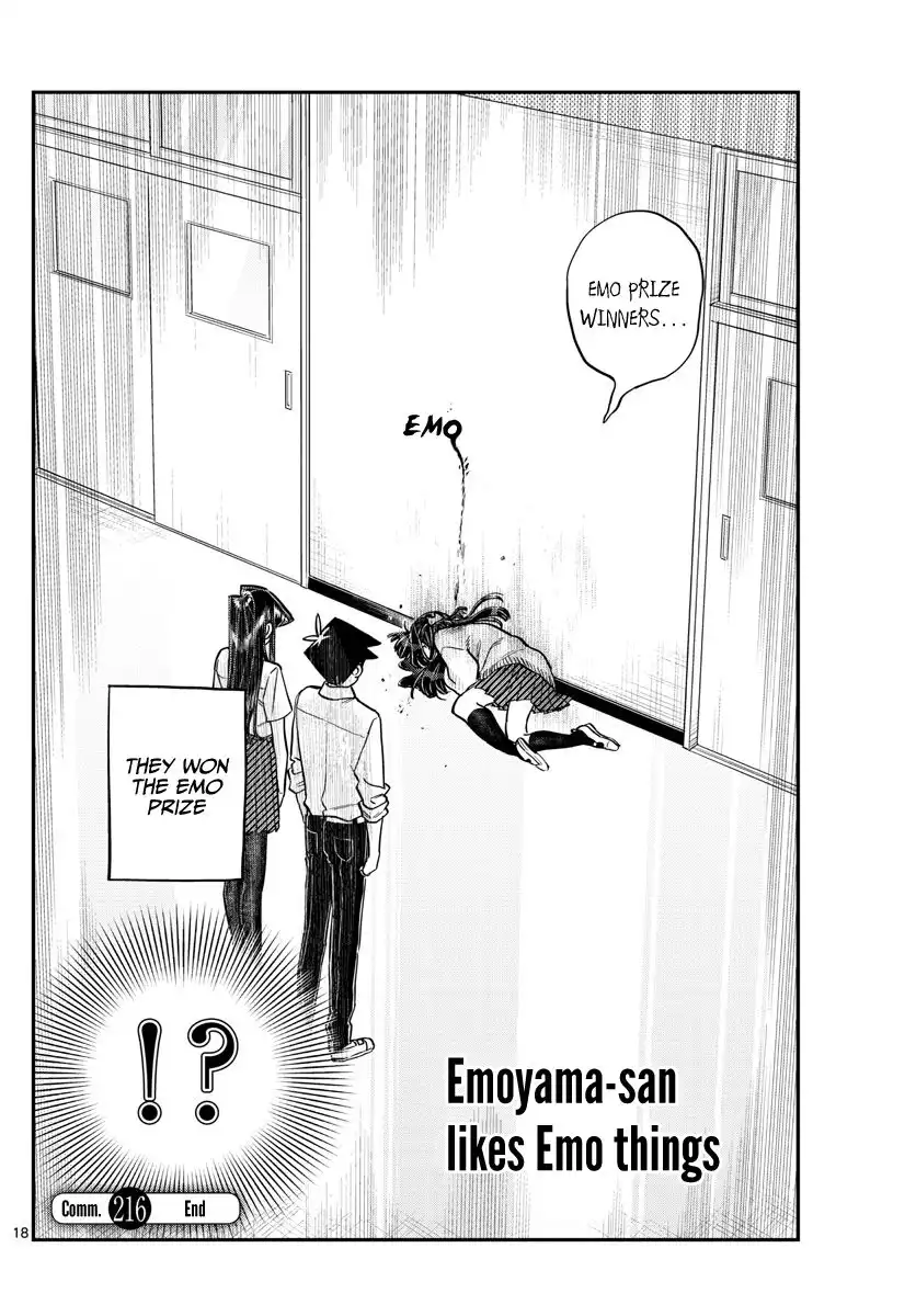 Komi-san wa Komyushou Desu Chapter 216 18